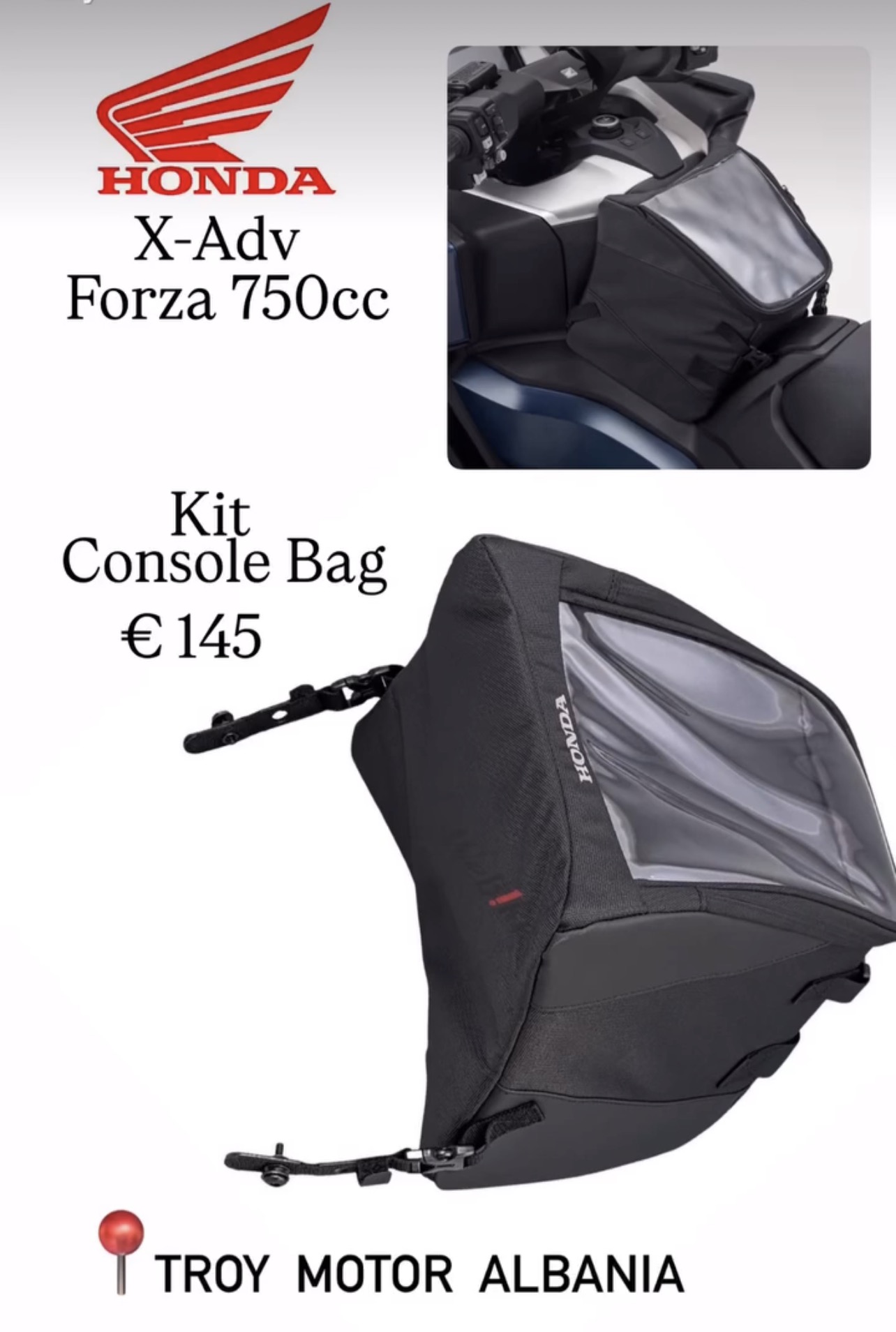 Cante konsole honda x-adv honda forza 750 cc oferte okazion praktike troy motor albania ide dhurate durres tirane vlore kosove komode