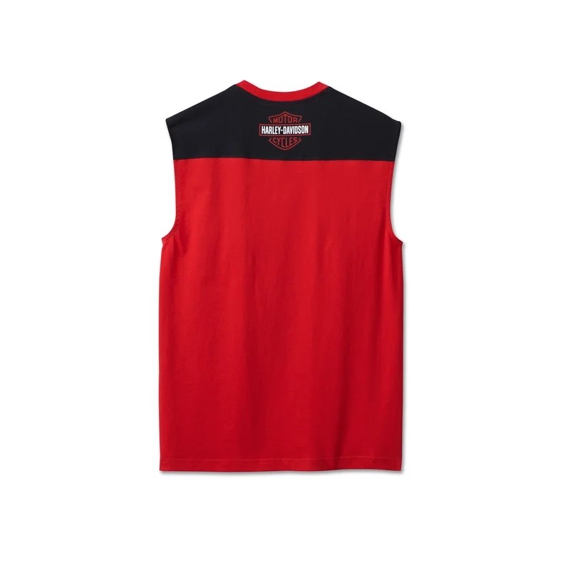 Tshirt Harley-Davidson oferte okazion red e kuqe ide dhurate gift idea elegante praktike komode troy motor albania