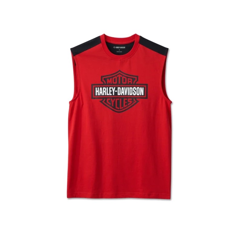 Tshirt Harley-Davidson oferte okazion red e kuqe ide dhurate gift idea elegante praktike komode troy motor albania