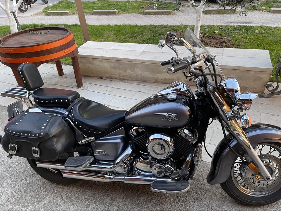 Yamaha dragstar 650cc 2006 super okazion durres tirane vlore fier lushnje berat super full ekstra chopper komode praktik troy motor albania