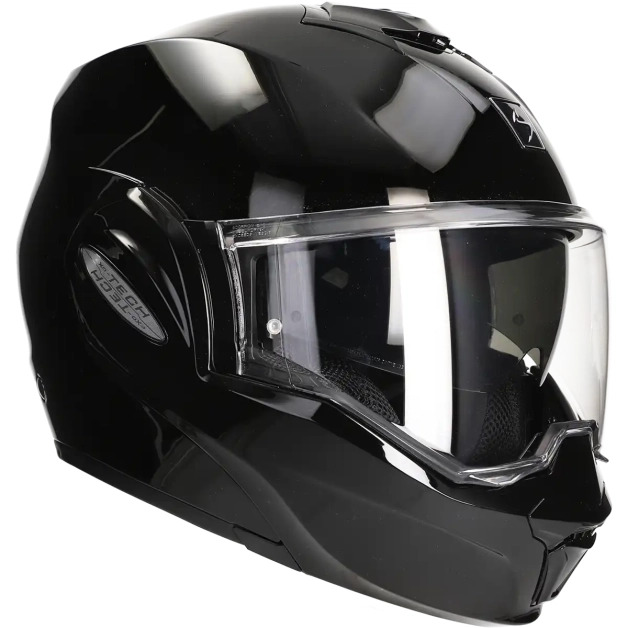 scorpion exo tech evo solid glossy black modulare flp up jet praktike komode ift idea ide dhurate okazion oferte