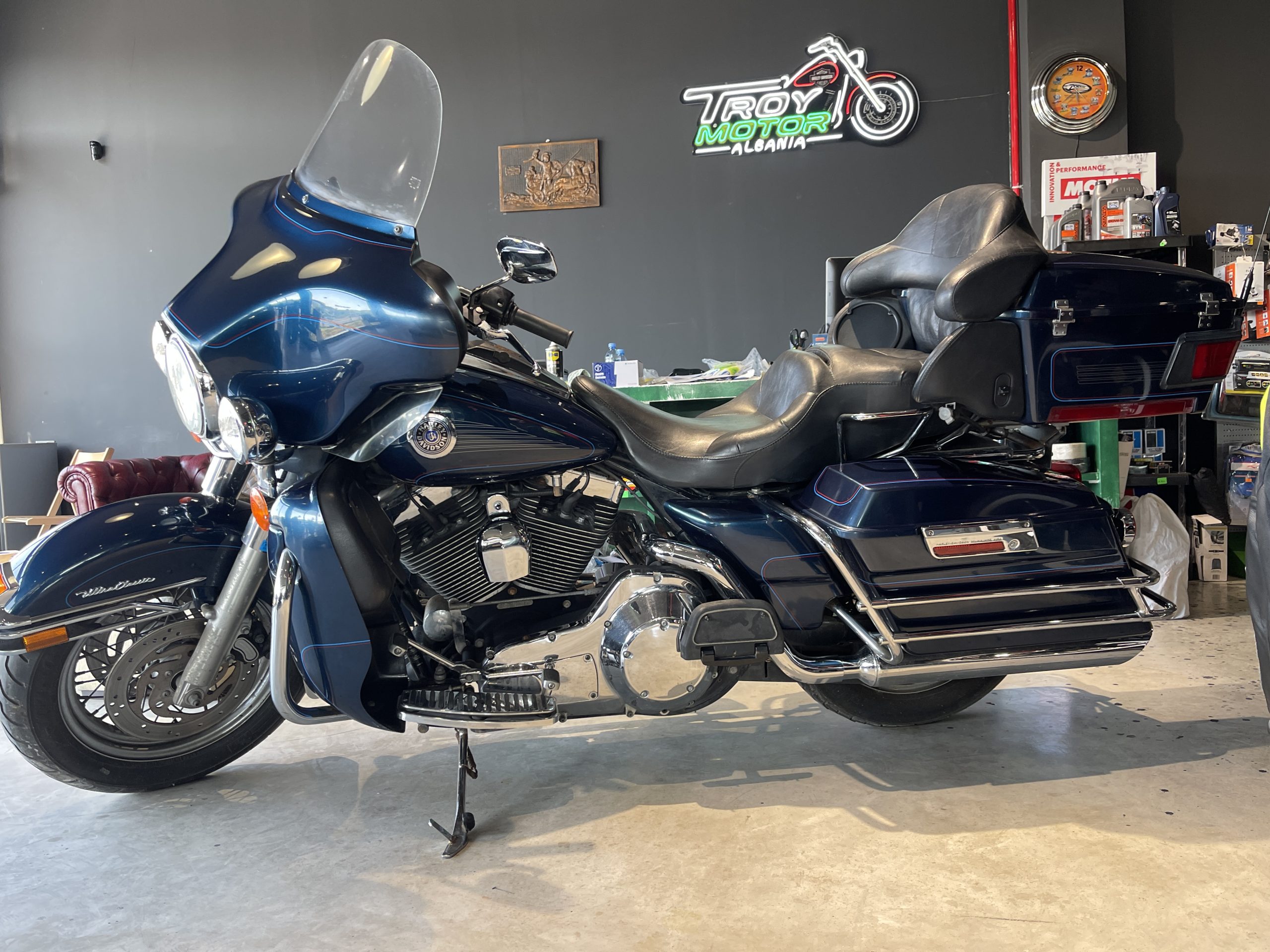 Harley-davidson electra glide ultra classic full extra super cmim super gjendje troy motor albania tirane fier lushnje berat vlore sarande
